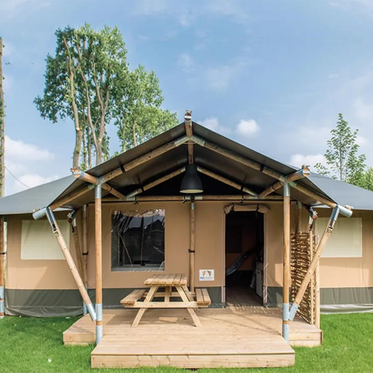 Roi du camping: tente de voyage de luxe imperméable en plein air