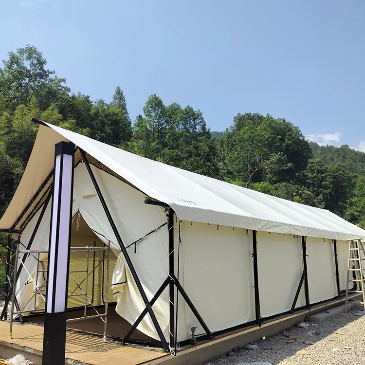 Tent à la crête de barre extérieure