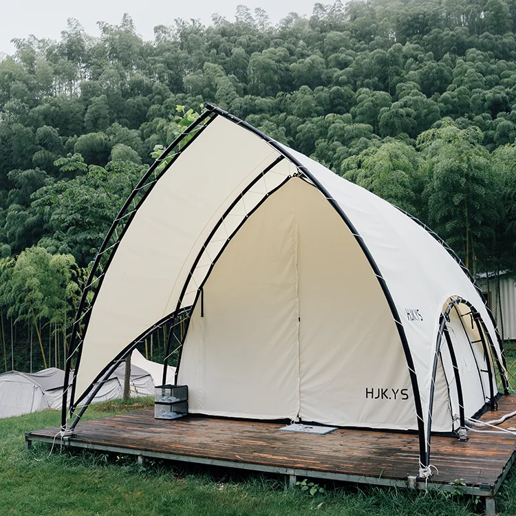 Tente de voile touristique