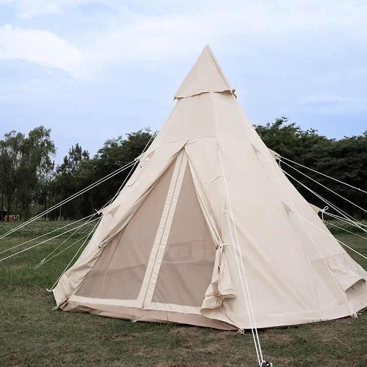 Tente pyramide épaissie du vent imperméable